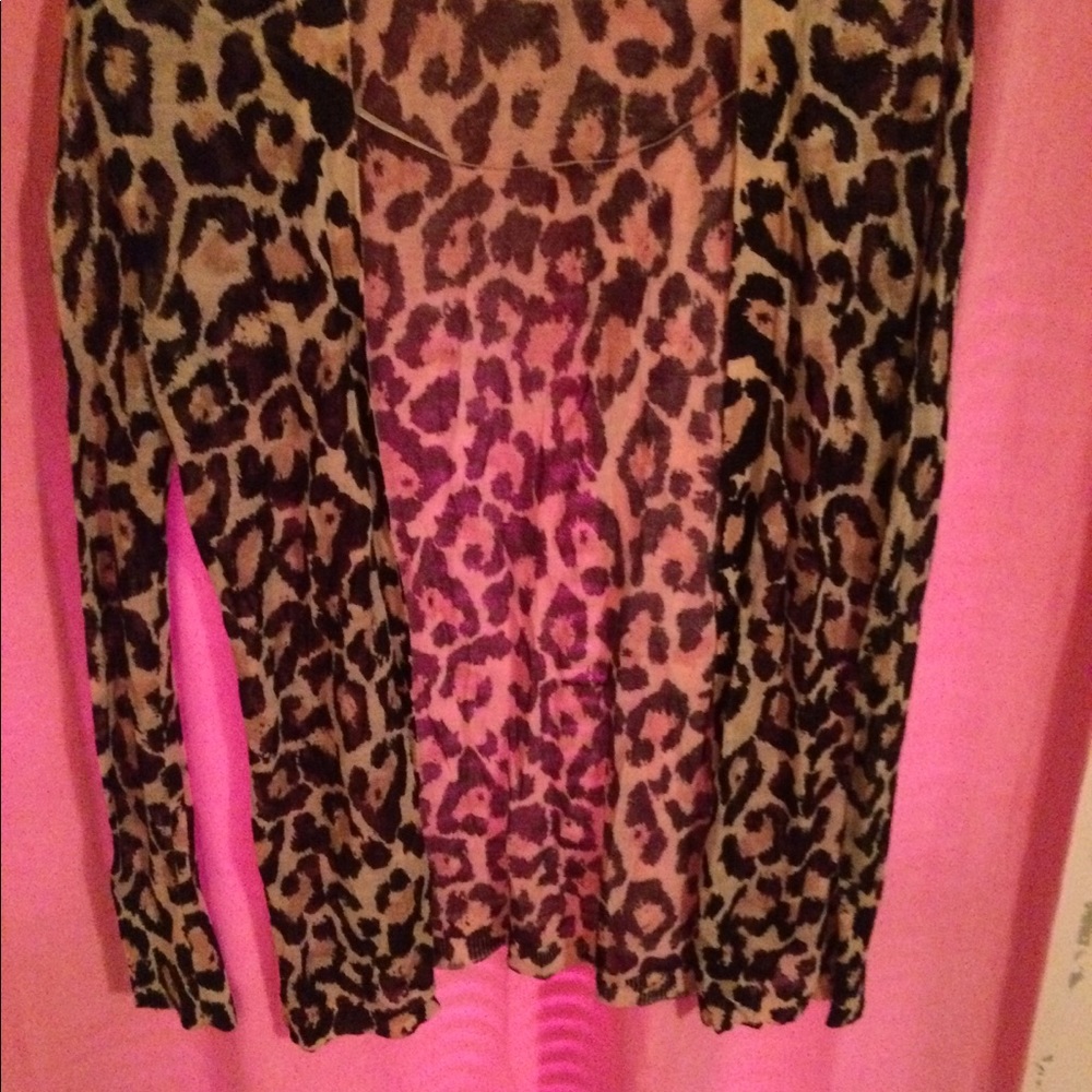 Leopard cardigan